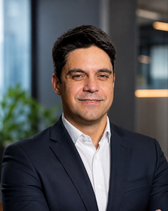 Retrato de Marluz Villani, fundador da Origo Tecnologia